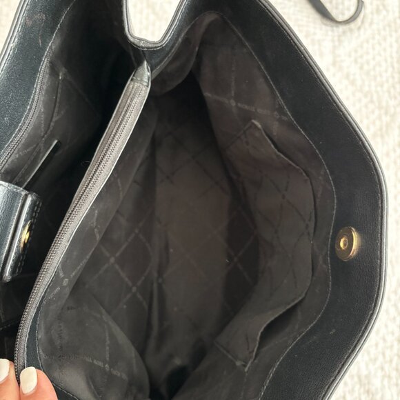 Michael Kors Ellis Leather Shoulder Tote - Picture 12 of 14